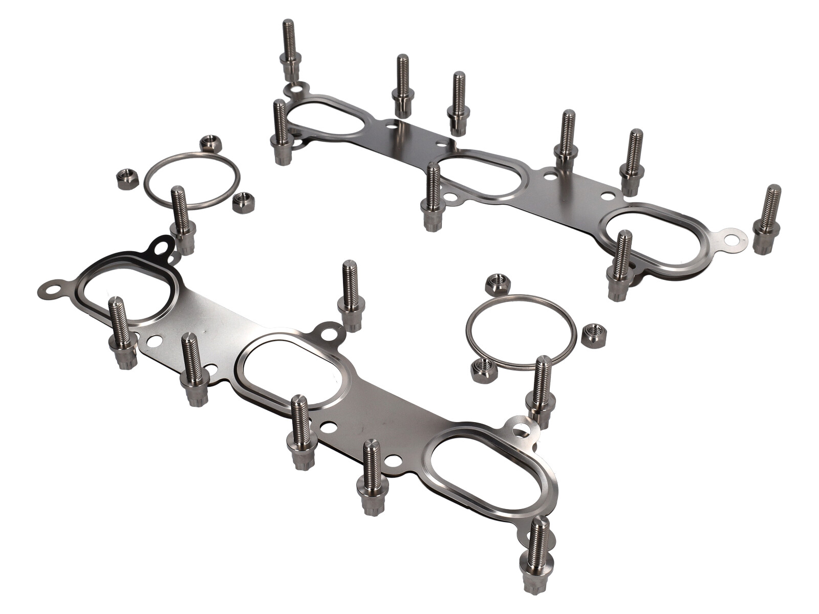 Exhaust manifold gasket, nut and bolt kit. Porsche 996TT