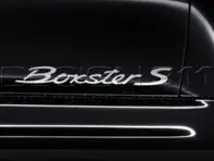 Model designation on doors. Porsche 981 Boxster - 98104480070041, 98104480070V04