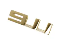 911 Rear Badge Gold. Porsche 911 1965-68 - 90155930522, 90155930523