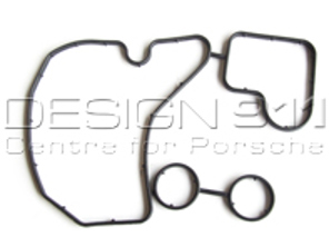Engine Oil Cooler Bottom Gasket. Porsche 958 Cayenne / Macan / Panamera - 95810717600