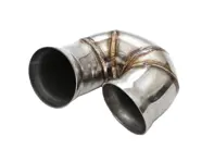 Fabspeed Secondary Muffler Bypass Pipe. Porsche 964 Turbo 965 / C2 Turbo (1990-1994) - 96411104605 - FS.POR.964T.SMB