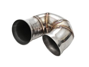 Fabspeed Secondary Muffler Bypass Pipe. Porsche 964 Turbo 965 / C2 Turbo (1990-1994) - 96411104605 - FS.POR.964T.SMB