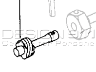 Arbre de commande d'embrayage. Porsche 911F - 90131833112, 90131833111