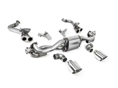 Milltek Sports Exhaust System With GPF/OPF Bypass, Polished GT-115 Tailpipes. Porsche 718 Boxster / Cayman 2020>> - 982251053E, 982251053K, 982251053F, 982251053H, 982251053D, 982251053G, 982254351B, 982254351L, 982254351AA, 982254351P, 982254351R, 982254350B, 982254350L, 982254350AA, 982254350P, 982254350R - SSXPO184