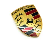 Motorkapbadge Porsche 958 Cayenne 2011>> - 95855960100, 95855960102, 9P1853601