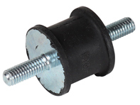 Soporte de goma para bomba de combustible. Porsche 911 63-73 / 914 - 9015018640