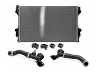 Radiator water with hoses. Porsche 970 Panamera 2010-16 - 97010613103, 97010613103, 97010613102, 8MK 376 755-671, 59172 - CR1163000P