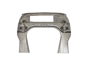 Front Floor / Suspension Mount with air con cut-out. Porsche 911 1974-89 - 91150195500, 91150195501, 91150195500GRV, 91150158003 - PP200C, P200C