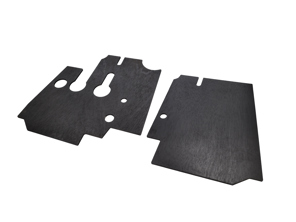 Pedal floor board set. Porsche 356A - 64455160100 - JG.601.00
