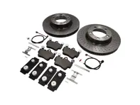 FRONT Brake Pads and Brake Disc Package Porsche 997 C4 ABS - 99635140501, 99635140601, 99761267701, 99635108802, 95535296000, 99735193907