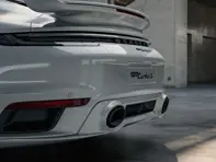 Sistema de escape deportivo con salidas de escape en color Negro. Porsche 992 Turbo / Turbo S - 992044220