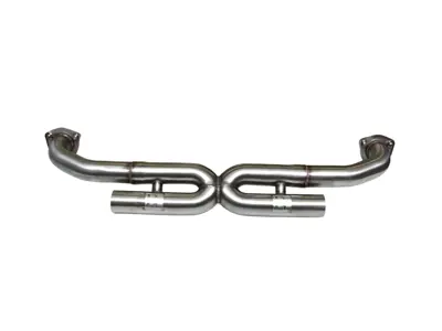 适用于保时捷 997 的主排气消声器旁通 X 型管 DesignTek - 99711118032, 99711115932, 99711116032, 99711115030, 99711115032, 99711118232