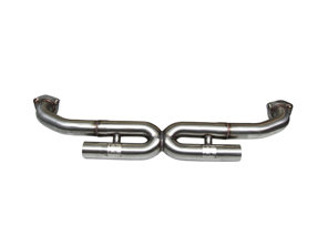 Primaire uitlaatdemper Bypass X-Pipe DesignTek voor Porsche 997 - 99711118032, 99711115932, 99711116032, 99711115030, 99711115032, 99711118232