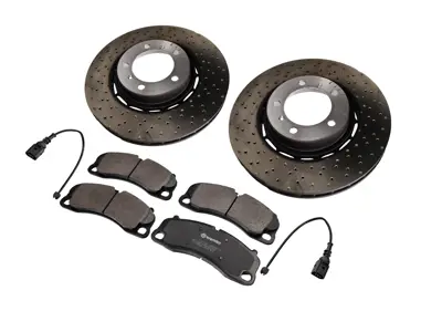 Kit dischi e pastiglie freno anteriori. Porsche 718 Boxster GTS 4.0ltr / 718 Cayman GTS 4.0ltr - 9P1615301, 9P1615301J, 9P1615302, 9P1615302J