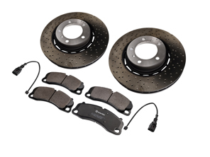 FRONT Brake Disc and Pad Package. Porsche 718 Boxster GTS 4.0ltr / 718 Cayman GTS 4.0ltr - 9P1615301, 9P1615301J, 9P1615302, 9P1615302J