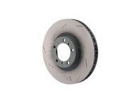 前制动盘，开槽一体式，360x36mm。保时捷 971.1 / 971.2 / 976 Panamera（原厂零件编号：971615301L / 971615302L） - 971615301L, 971615302L, 971615301F, 971615302F - PFL39741, PFR39742