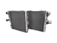 Radiator water coolant fluid. Porsche Boxster 987 / Cayman 987C / 997 (OE Part No. 99710613102 / 99710613202) - 99710613102, 99710613202 - 8MK376730581, 8MK 376 730-581, 8MK376733671, 8MK 376 733-671, 58485, 58486