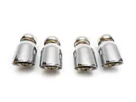 Fabspeed Deluxe Quad Style 尖头，抛光不锈钢。保时捷 E3 Cayenne S 2.9L 2019 款>> - FS.POR.E3S.DLTP, 9Y0253823A, 9Y0253823BM, 9Y0253823BQ, 9Y0253823B, 9Y0253823EM, 9Y0253823EQ, 9Y0253824DD, 9Y0253824DS, 9Y0253824EA, 9Y0253824DN, 9Y0253824DT, 9Y0253824EB - FS.POR.E3S.DLTP