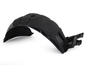 Passage de roue avant, partie arrière. Porsche 970 Panamera DIESEL - 97050412502, 97050412605