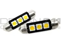 Kentekenplaatverlichting (PAAR) 39 mm lang. High Power LED Festoen - 90063110590