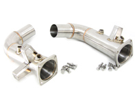 排气猫旁通管（用于底座）。保时捷 991.2 Carrera - 3606109912, 992254400F, 992254400FX, 992254400D, 992254400DX, 992254400N, 992254400NX, 992254450F, 992254450FX, 992254450D, 992254450DX, 992254450N, 992254450NX