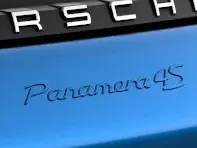 'PANAMERA 4S' Rear Badge, primed. Porsche 971 Panamera 2017>> - 971044880G2X, 971044880