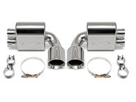 Center Mini Maxflo Performance-uitlaatsysteem. Porsche 991.2 GT3 / GT3 RS - 99711102792, 99111102790