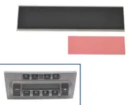 空调控制装置 A/C 维修显示套件。保时捷 997 / 987 Cayman - 5961, 99765310111, 99765310112, 99765311111, 99765311113, 99765320102, 997.653.101.11, 997.653.101.12, 997.653.111.11, 997.653.111.13, 997.653.201.02