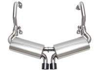 Système d'échappement à dérivation à valve TrackTec. Porsche 981 Boxster / 981C Cayman - 98111192201, 98111192104, 98111192204, 98111122101, 98111123100, 98111123100, 98111132100, 98111142100, 98111143100, 98111122201, 98111123200, 98111132200, 98111142200, 98111192101 - FS.POR.981.VLVVC
