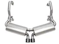 Système d'échappement à dérivation à valve TrackTec. Porsche 981 Boxster / 981C Cayman - 98111192201, 98111192104, 98111192204, 98111122101, 98111123100, 98111123100, 98111132100, 98111142100, 98111143100, 98111122201, 98111123200, 98111132200, 98111142200, 98111192101 - FS.POR.981.VLVVC