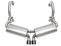 Système d'échappement à dérivation à valve TrackTec. Porsche 981 Boxster / 981C Cayman - 98111192201, 98111192104, 98111192204, 98111122101, 98111123100, 98111123100, 98111132100, 98111142100, 98111143100, 98111122201, 98111123200, 98111132200, 98111142200, 98111192101 - FS.POR.981.VLVVC