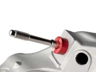 Bremssattel-Befestigungsbolzensatz für 350-mm-GiroDisc-Bremsscheiben vorne. Porsche 996 / 997 / 981