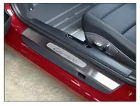 Rennline Stainless Steel Sill Plate Overlays. Porsche 991 - SP13