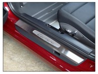 Rennline Stainless Steel Sill Plate Overlays. Porsche 991 - SP13