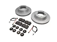 Plaquettes de frein avant et ensemble de disques de frein. Porsche 964 C2/4 1990-94 - 96435104106, 96435193903, 96461236302, 96435109601, 96435109602, 96435104102, 93035193802, 93035193803, 93035193804, 93035193805, 93035194015, 93035194025, 95135193005, 95135193006, 95135193016, 95135193901, 95135193902, 95135193903, 95135193904, 95135193905, 95135193908, 96435193002, 96435193902, 96435293000, 96535293000, 96535293003, 96535293004, 96535293900, 96535293903, 99335293003, 99335293903, 96435193905, 96461236301, 96461221100, 96461236300