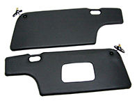 Sonnenblenden-Kit links und rechts. Porsche 911 1969-89 Coupé LHD - 91173133002, 1689800210, 911798032, 91173103208, 91173103129, 1689800216, PCG73103202, PCG73103102, 91173103102, 96473103100CA9, 91173103202, 96473103200CA9
