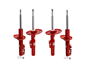 Koni Special Active shock absorber front & rear set. Porsche 986 Boxster - 8745-1328, 8745-1329, 98633305120, 98634304123