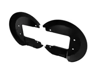 Brake disc cover plate kit, Front. Porsche 911 / 912 1965 to 1968 - 90135180114, 90135180214