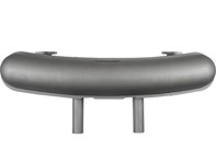 Exhaust Muffler / Silencer Rear box. Porsche 911 1964-76 2 IN / 2 OUT 50mm outlet - 92.510DUAL, 92510DUAL, 1620605800, 91111102501, 91111102500, 91111102505