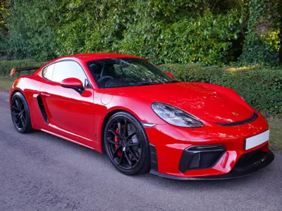 Full Carbon Fibre Aero Package Track Spec Air Curtains. Porsche 718 GT4