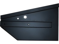 Lado de la caja de batería con soporte de parachoques. Porsche 356B T5 - 64450103305, 64450103405, 571169-1, 571169-2, 571169, 1682700970, 1682700980 - 1682700970, 1682700980