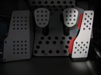 Rennline Gas Pedal Perforated. Porsche 911/912/914/930/964/993 ALL - P44