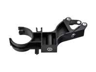 Staffa in plastica - Supporta il tubo del distributore del refrigerante anteriore. Porsche 981/718 (982) Boxster e Cayman / 991 Carrera e Turbo e GT3 - 99110641303