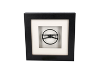 方向盘 911 '67 Butterfly Porsche Art - 盒式框架 1:8 比例 - 91461380512