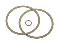 Oil strainer gasket set with sump sealing ring. Porsche 914 - 021198031B, 017.494, N0138051