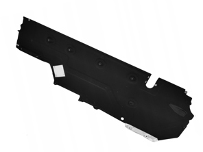 Underbody trim, Centre left. Porsche 970.2 Panamera 2014-16 (LWB) - 97050412106