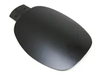 Fuel filler flap lid. Porsche 356 B-T6 / 356 C - 64450403100, 64450403100GRV