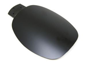 Couvercle de la trappe à carburant. Porsche 356 B-T6 / 356 C - 64450403100, 64450403100GRV