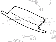 Panneau de nez avant. Porsche 924S / 944 - 94450303302