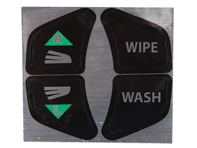 Sticker set, wiper and turn signal. Porsche 911 USA / 914 - 90155933001 - 1601502010
